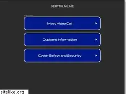 Sites similar to bertmilne.me