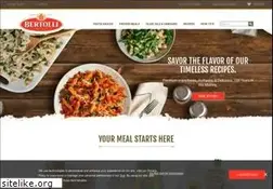 Sites similar to bertolli.com
