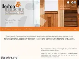 Sites similar to berton-associes.us