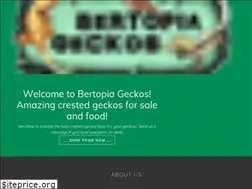 Sites similar to bertopiageckos.com