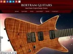 Sites similar to bertramguitars.com