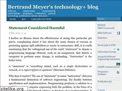 Sites similar to bertrandmeyer.com