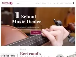 Sites similar to bertrandsmusic.com
