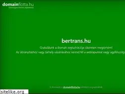 Sites similar to bertrans.hu