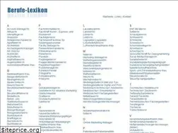 Sites similar to berufe-lexikon.de