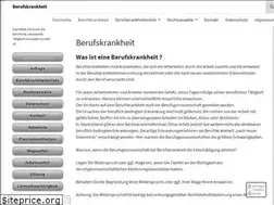 Sites similar to berufskrankheit.de