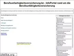 Sites similar to berufsunfaehigkeitsversicherung.bz