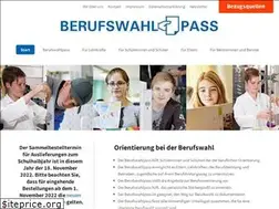 Sites similar to berufswahlpass.de