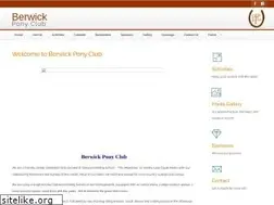 Sites similar to berwickponyclub.org.au