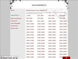 Sites similar to besafe.in