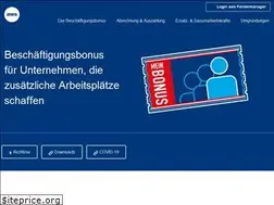 Sites similar to beschaeftigungsbonus.at