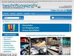 Sites similar to beschriftungsprofis.com