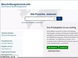 Sites similar to beschriftungstechnik.info