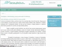 Sites similar to besednica.si