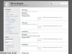 Sites similar to besednjak.si