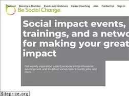 Sites similar to besocialchange.com