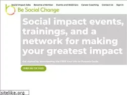 Sites similar to besocialchange.org