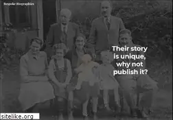 Sites similar to bespokebiographies.com