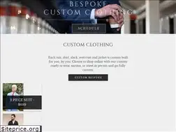 Sites similar to bespokecustomclothing.com