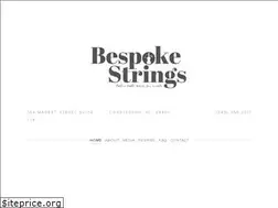 Sites similar to bespokestrings.com