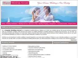 Sites similar to bespokeweddingsabroad.com