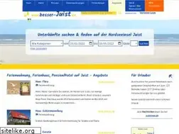 Sites similar to besser-juist.de