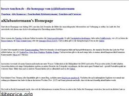 Sites similar to besser-tauchen.de