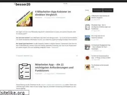 Sites similar to besser20.de