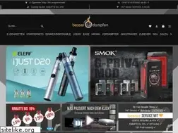 Sites similar to besserdampfen.de