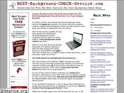 Sites similar to best-background-check-service.com