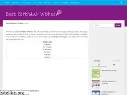 Sites similar to best-birthday-wishes.com