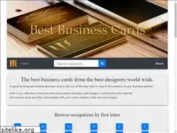 Sites similar to best-business-cards.com