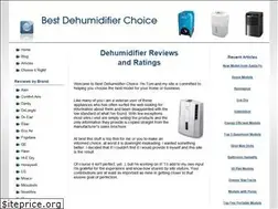 Sites similar to best-dehumidifier-choice.com