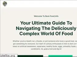 Sites similar to best-food.info