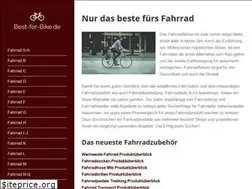 Sites similar to best-for-bike.de