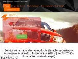 Sites similar to best-inmatriculari.ro
