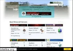 Sites similar to best-minecraft-servers.com