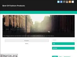 Sites similar to best-of-fashion-products.blogspot.com