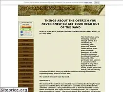 Sites similar to best-ostrich-info-online.com
