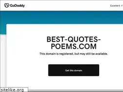 Sites similar to best-quotes-poems.com