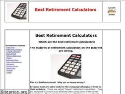 Sites similar to best-retirement-calculators.com