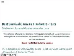 Sites similar to best-survival-games.com