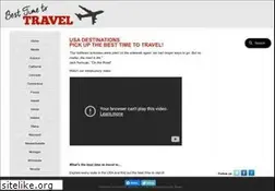 Sites similar to best-time-to-travel.com