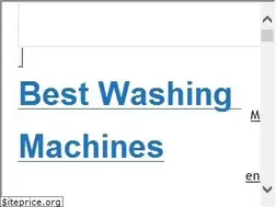 Sites similar to best-washingmachines.co.in