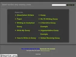 Sites similar to best-write-my-essay.com