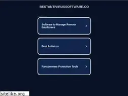 Sites similar to bestantivirussoftware.co