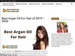 Sites similar to bestarganoilforhairs.com