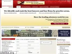 Sites similar to bestattorneysrankings.com