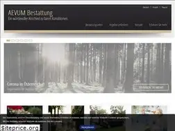 Sites similar to bestattung-aevum.at