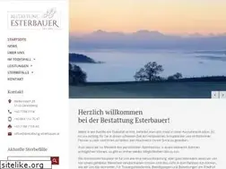 Sites similar to bestattung-esterbauer.at